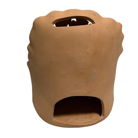 Vintage Ceramic Nativity Tan Tea Light Holder - Picture 6 of 10